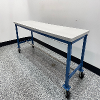 Global Industrial 8' Rolling Lab Bench image 1